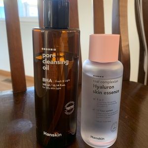 Hanskin pore cleansing oil heal iron skin essence